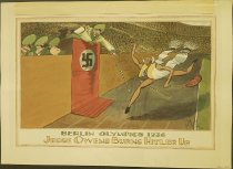 BERLIN OLYMPICS 1936 Jesse Owens Burns Hitler Up.